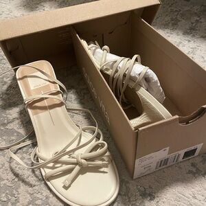 BRAND NEW Dolce Vita “Maison” Cream Strappy Sandals